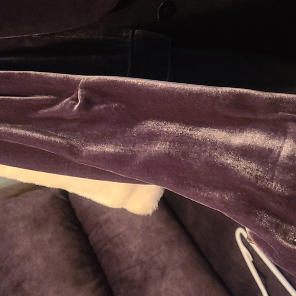 BCBG Grey Ash Woven Jacket Velvet NWT - Picture 7 of 8